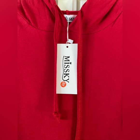 MISSKY woman’s hoodie dress - Picture 3 of 8